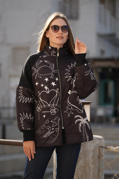 Black Berry/Black Jacket Prints