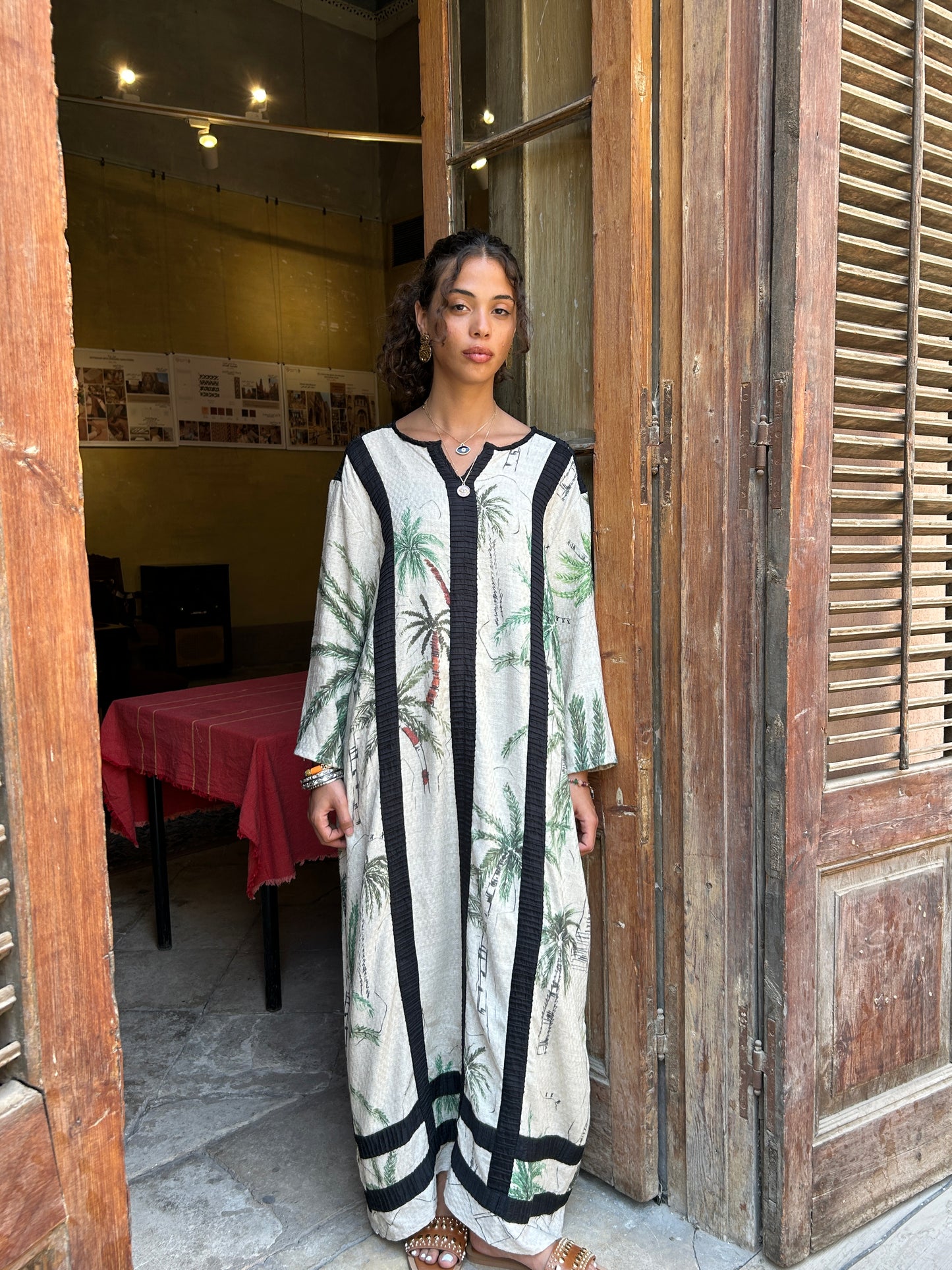 Palms Land Dress